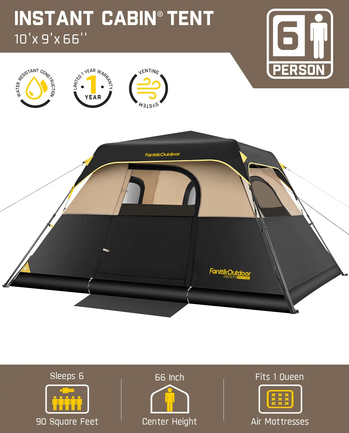 Arieo Instant Camping Tent